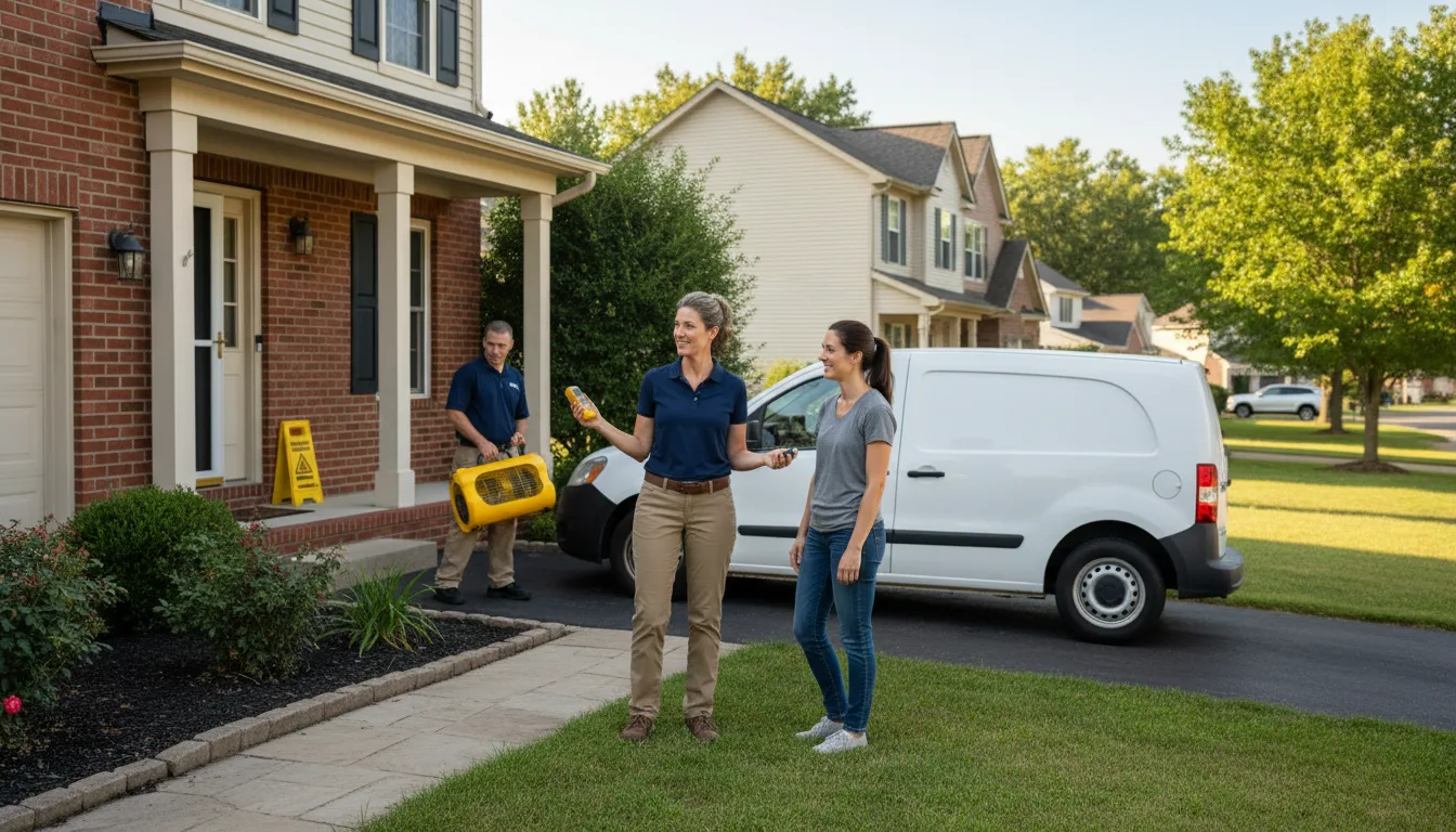Water restoration image for Mold Remediation in Sterling, MA